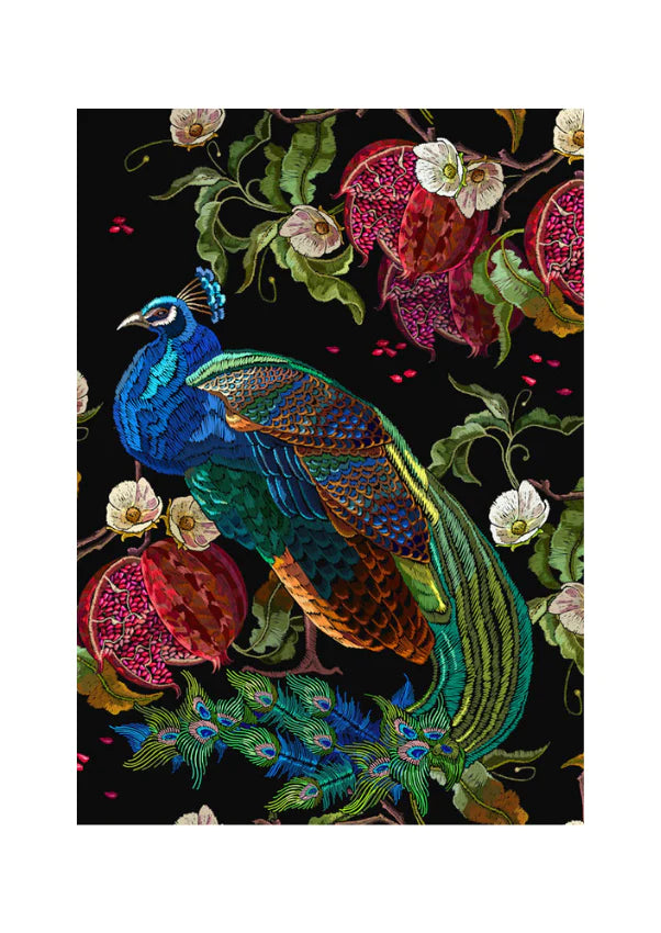 Mint by Michelle Decoupage Paper Peacock/Reverse Peacock