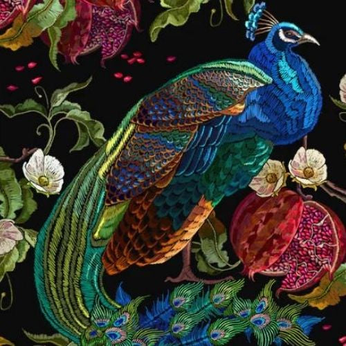 Mint by Michelle Decoupage Paper Peacock/Reverse Peacock