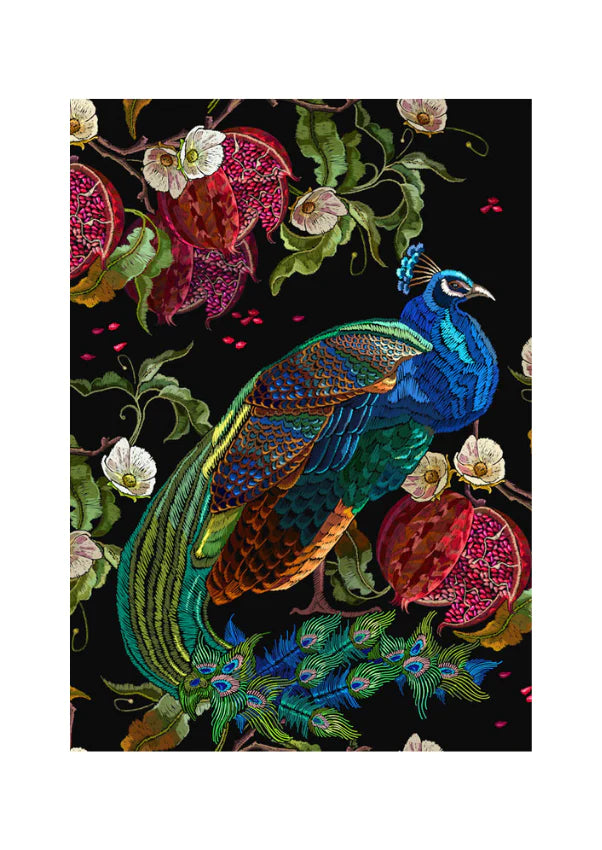 Mint by Michelle Decoupage Paper Peacock/Reverse Peacock