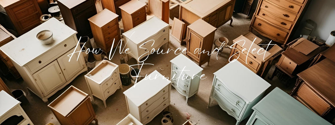 How We Source and Select Furniture for Upcycling at Gracie’s House
