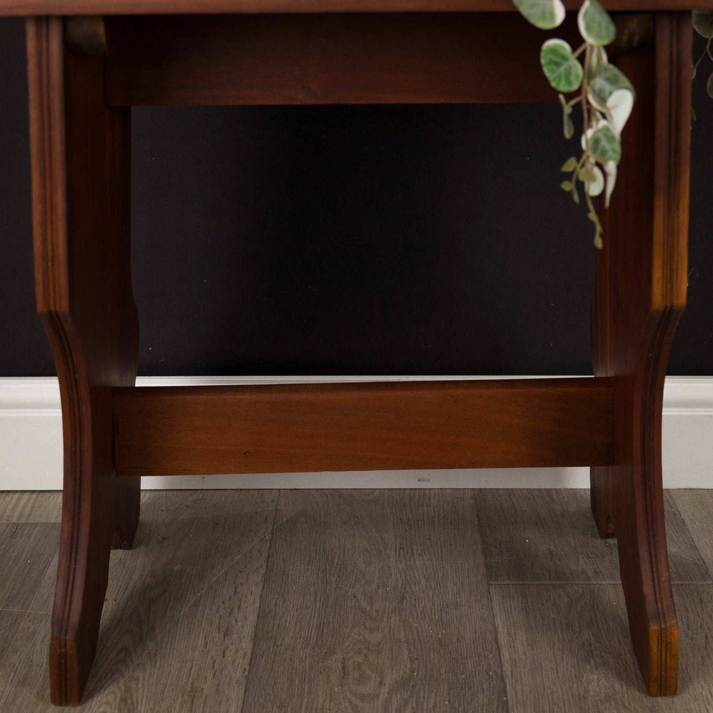 Antique Hardwood Organist Stool Piano Stool Plant Stand
