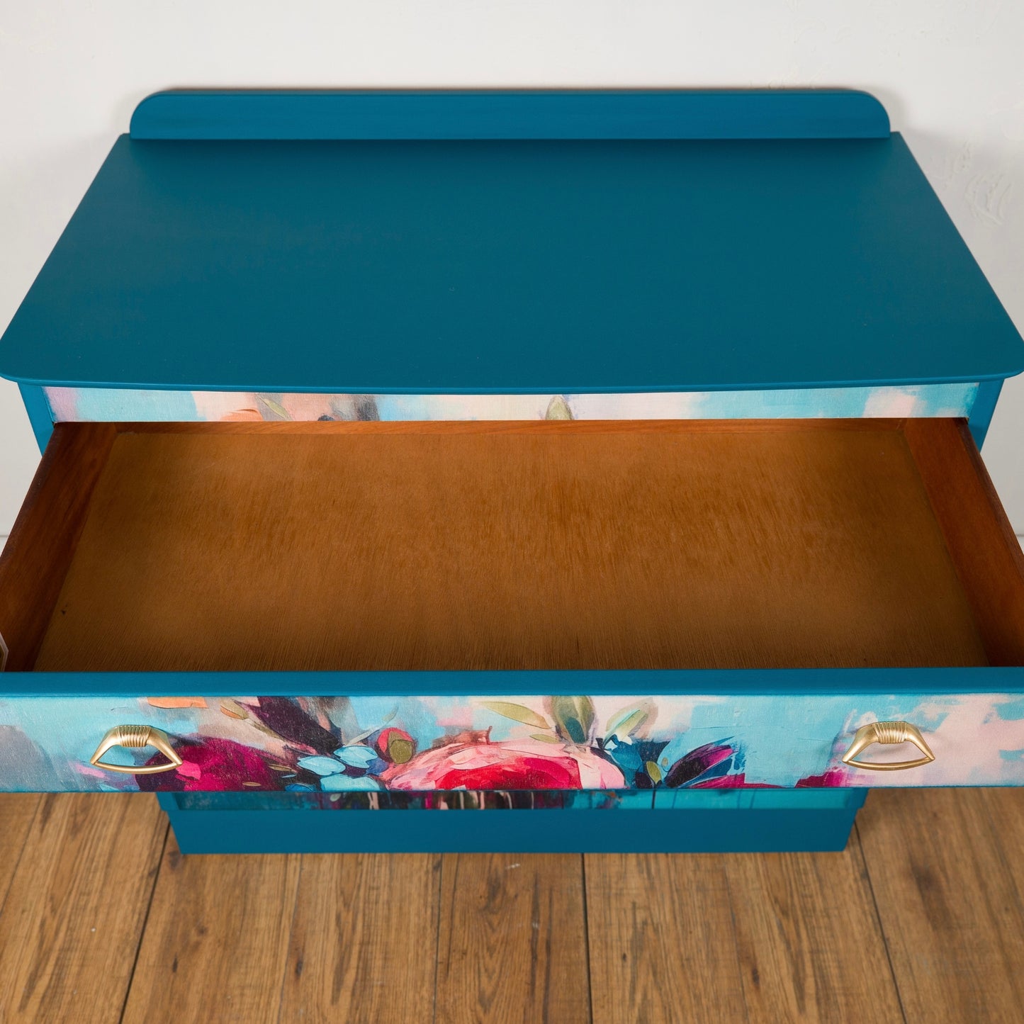 Vintage Upcycled Lebus Chest of Drawers - Large Bedside Table