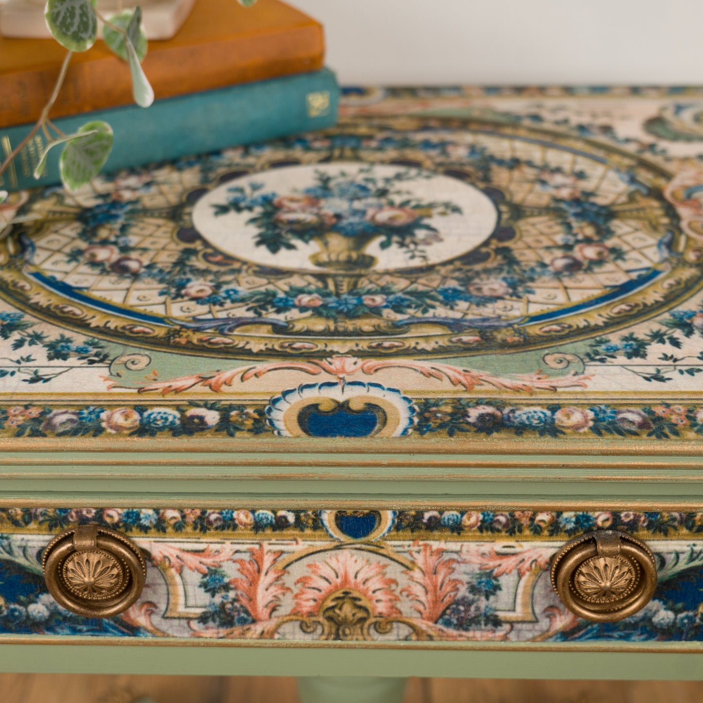 Vintage Drop Leaf Side Table | One-of-a-Kind Upcycled Furniture