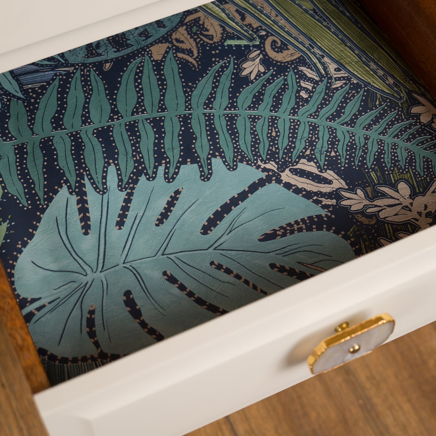 Vintage Upcycled Mid Century MCM Stag Minstrel 6 Drawer Sideboard