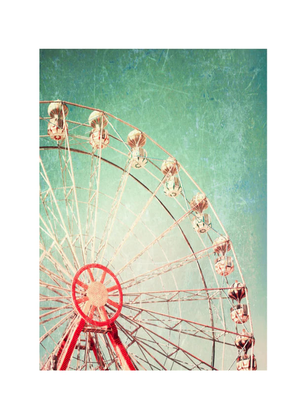 Mint by Michelle Decoupage Paper - Ferris Wheel
