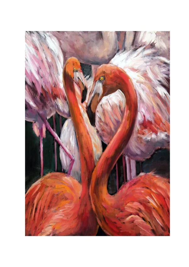 Mint by Michelle Decoupage Paper - Flamingo
