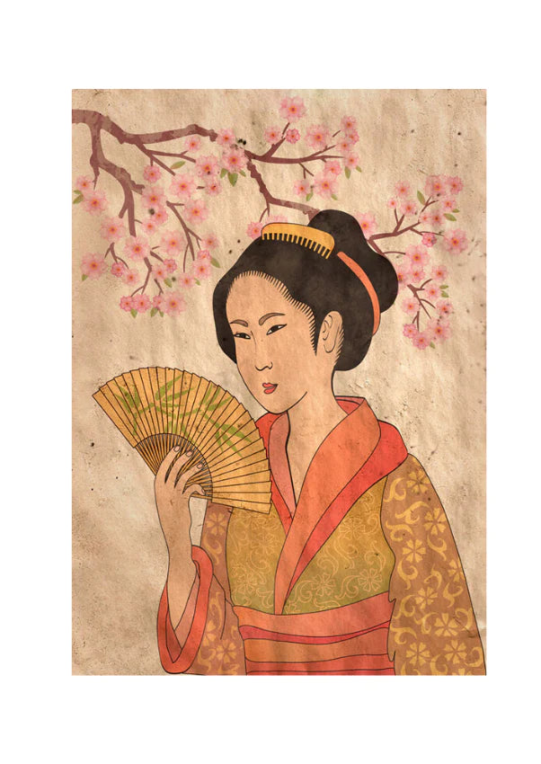 Mint by Michelle Decoupage Paper - Geisha/Reverse Geisha