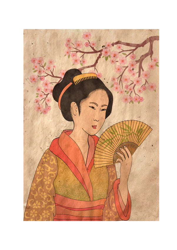 Mint by Michelle Decoupage Paper - Geisha/Reverse Geisha