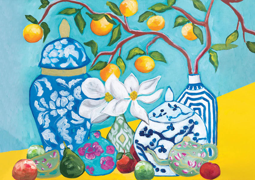 Mint by Michelle Decoupage Paper - Ginger Jars