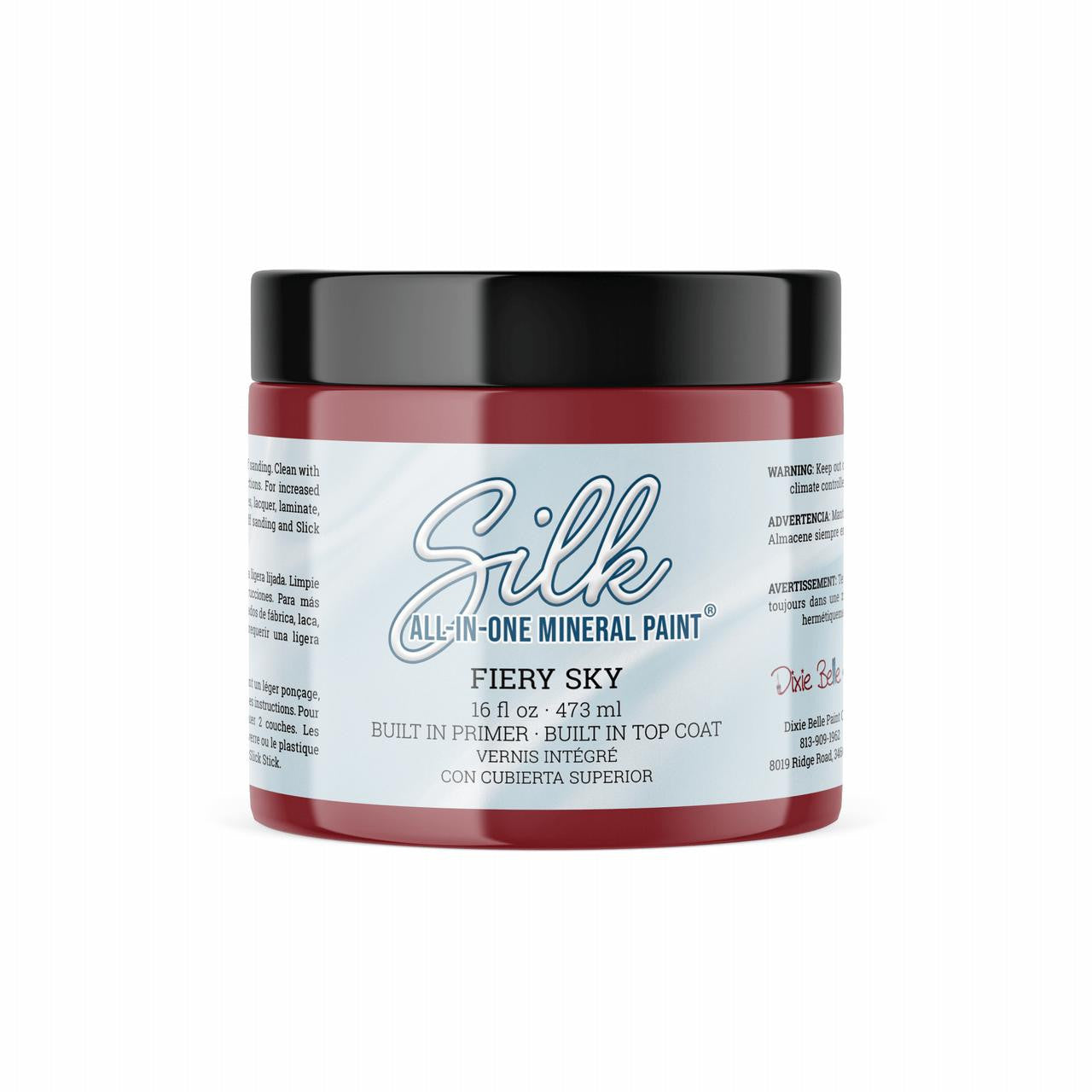 Fiery Sky Silk Mineral Paint  - Dixie Belle - 4oz